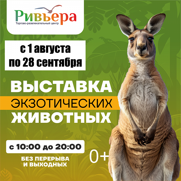 Выставка экзотических животных